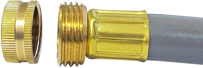 Garden Hose Cap with Washer Brass Hose End Garden Hose Connector Brass Cap 3/4" NH 6Pcs Garden Hose Female Fitting Cap